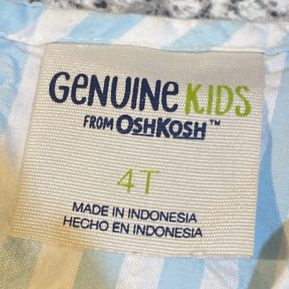 BRAND: Genuine Kids by OshKosh B'gosh / SIZE: 4T - LOOK AT 2ND PIC - little spot - Picture 8 of 10
